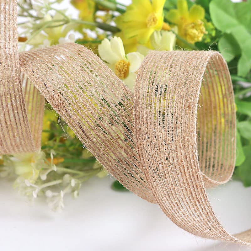 Topzea6rollsnaturalburlapribbonsjutefabricribboncraftsribbongiftribbonforweddingpartywrappinggiftseasterchristmasholidaydecoration11yardseachroll08inchwide  Urban Country Home Decor Topzea 6 rolls natural burlap ribbons jute fabric ribbon crafts ribbon gift ribbon for wedding party wrapping gifts easter christmas holiday decoration 11 yards each roll 08 inch wide  urban country home decor