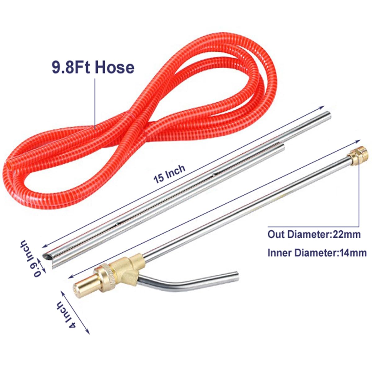 Kit de sablage pour nettoyeur haute pression, accessoire de sablage abrasif humide, sablage électrique avec embouts de buse de rechange, déconnexion rapide de 6,35 mm, protection des lunettes