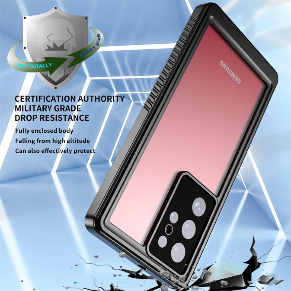 Amazon.co.jp: IP68防水ケースSamsung Galaxy/S8/S9/S10/S20/S21/FE