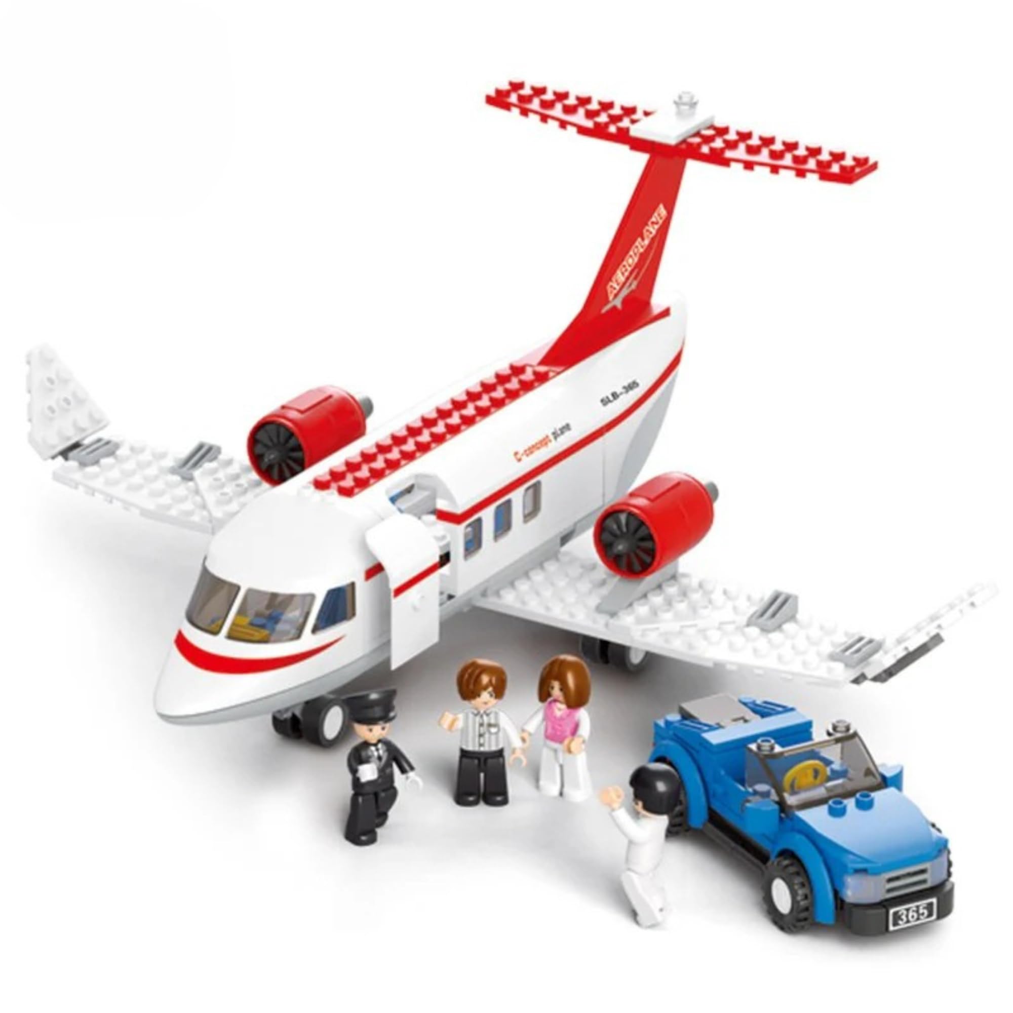 KIDDORAA Private Airplane Building Block Set – 275+ Pieces Aviation-Themed Educational Toy | Compatible with Major Brands | Safe, Durable Materials | 12 Months Manufacturing Warranty-image-49