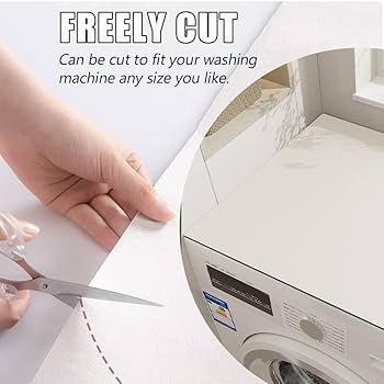 24 "x24" Washer And Dryer Top Protector Silicone Mat Square Waterproof