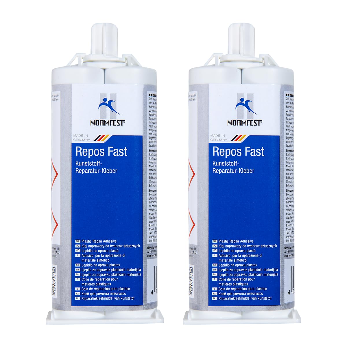 Normfest Repos Fast Protect 2K Kunststoff-Kleber 2x50 ML