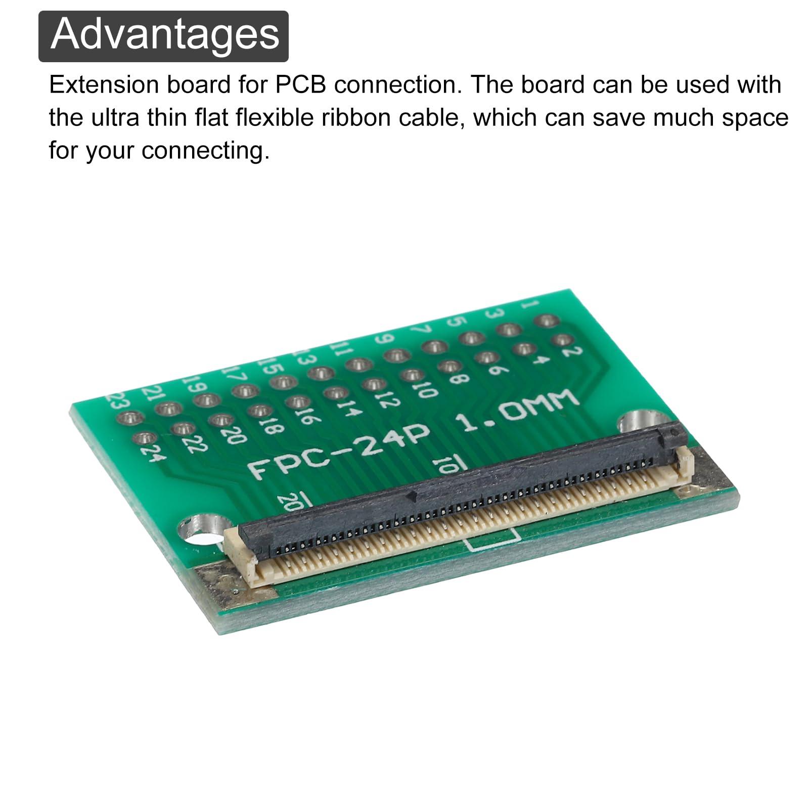 Connettore FFC FPC 28 Pin 0.5mm A 2.54mm | Adattatore PCB Per TV LCD, Fotocamere, Computer - Foto 2