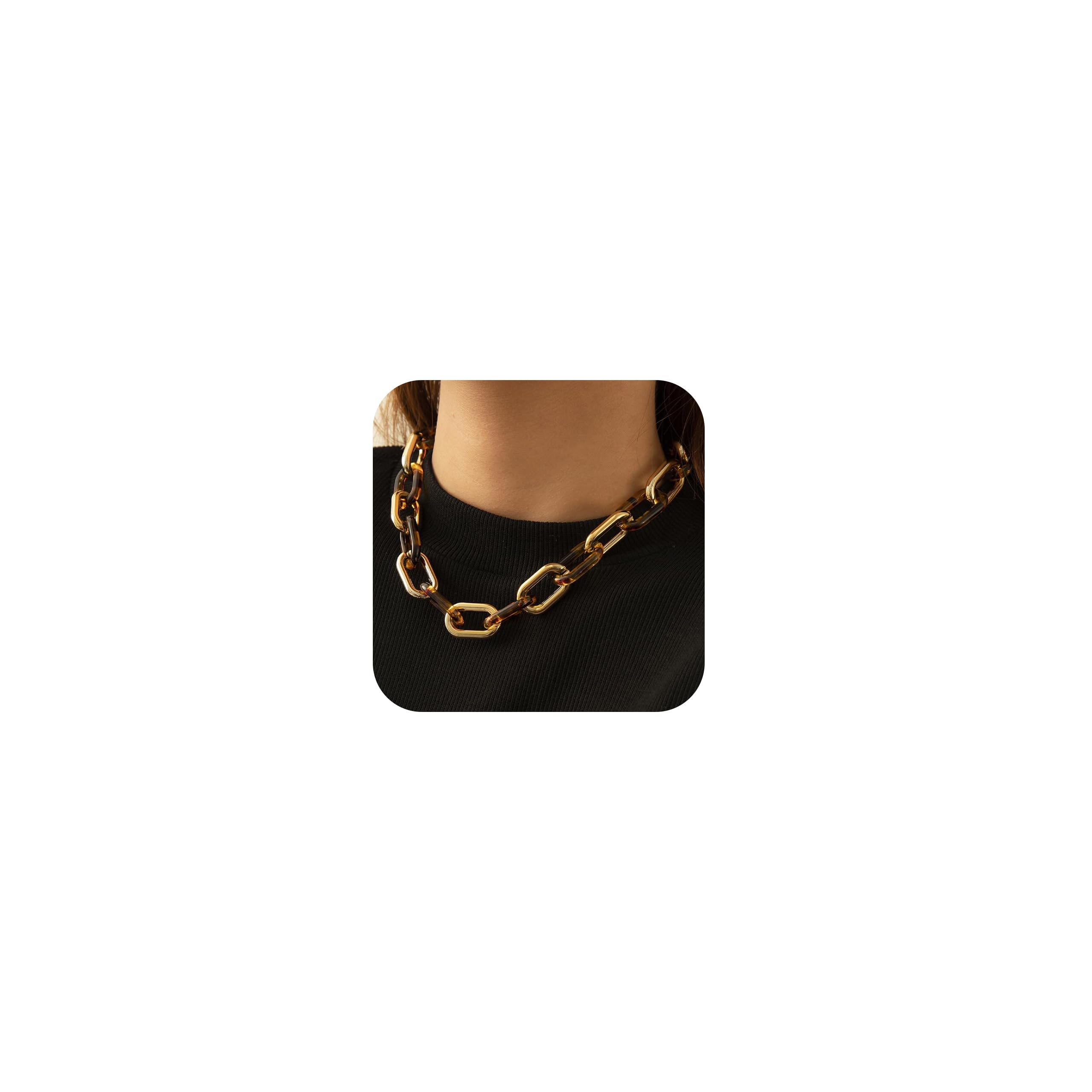 COACH コーチ チャンキー シグネチャー チェーン リンク ネックレス 金 COACH（コーチ）の「チャンキー シグネチャー チェーン リンク