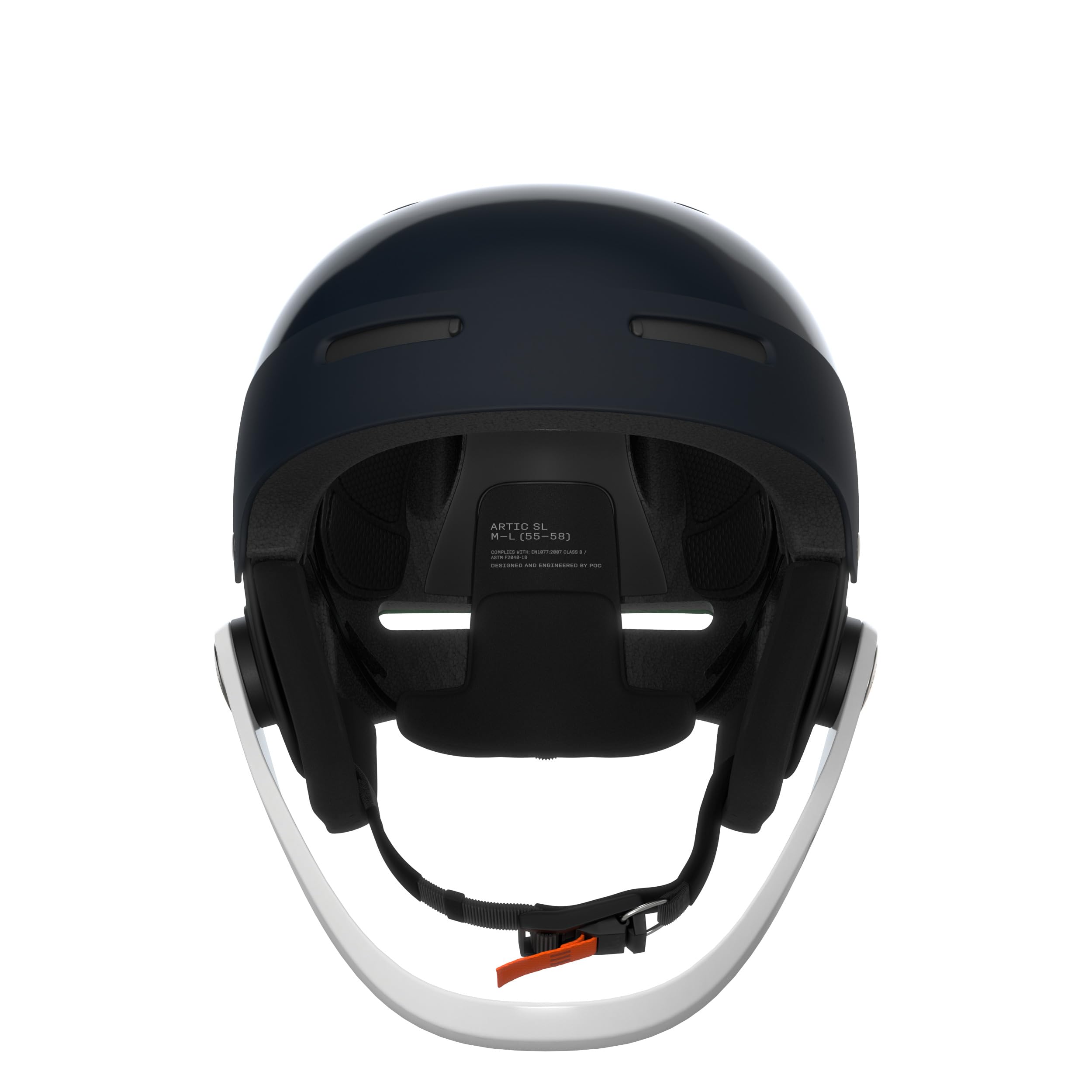 POC Artic SL MIPS - Ski Helmet with Extra Protection Zones and a Fully Adjustable and Removable Chin Bar, Perfect for Slalom Racing with MIPS Protection