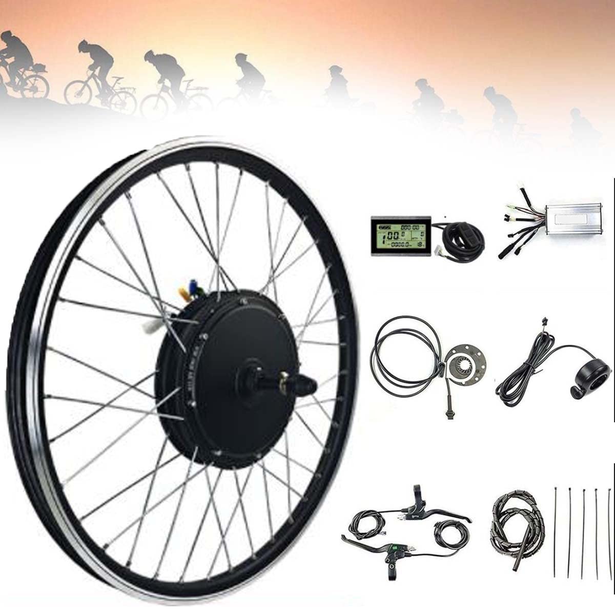 Wheel Cyclotricity Kit Mountain Bike Cyclotricity Ebike Conversion