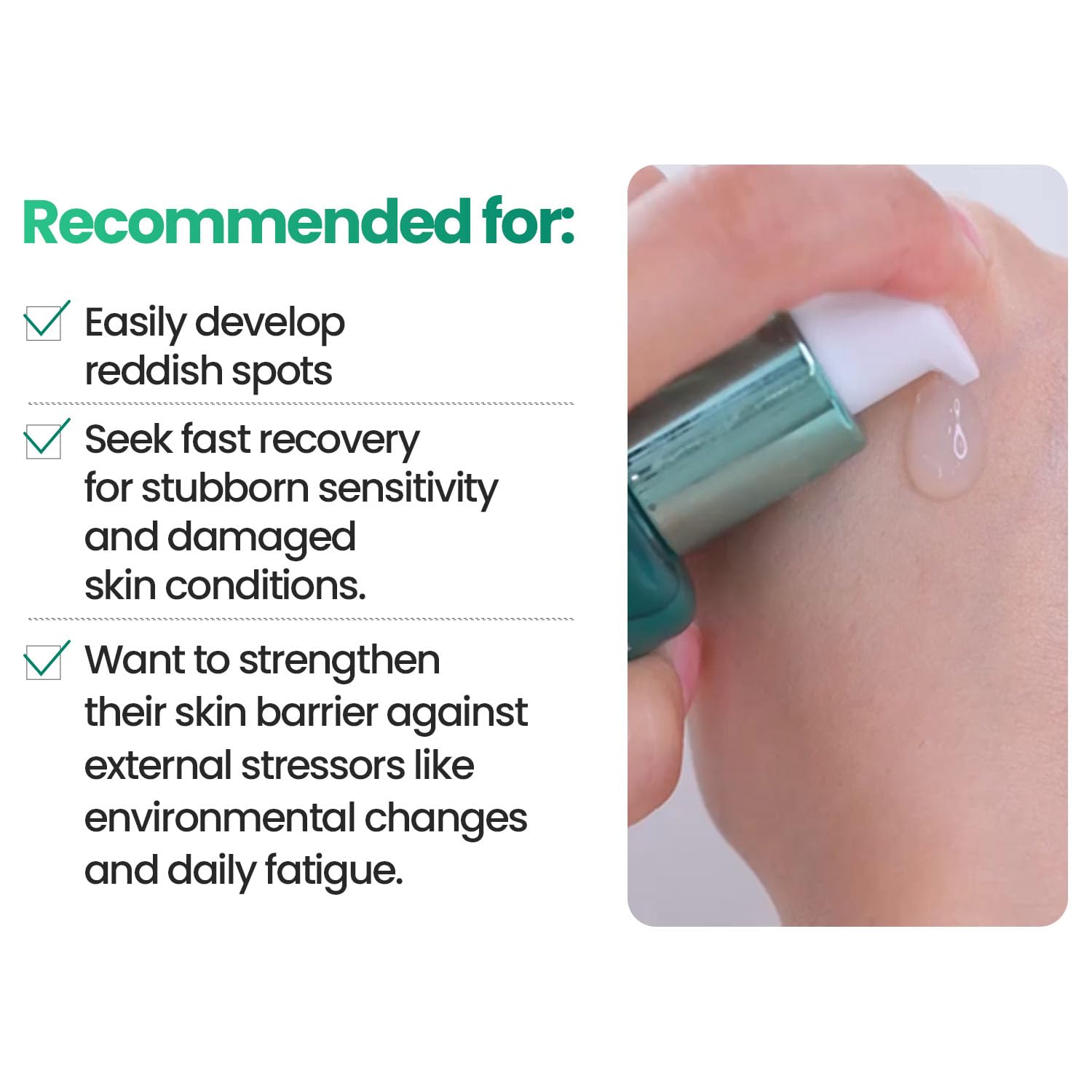 BIOHEAL BOH Panthecell Repair Cica-Some Ampoule 1.01 fl oz | Barrier Repair Serum for face with 1 Billion Cica Exosomes for Skin Recovery & Blemish Care, Facial Serum for Sensitive Skin
