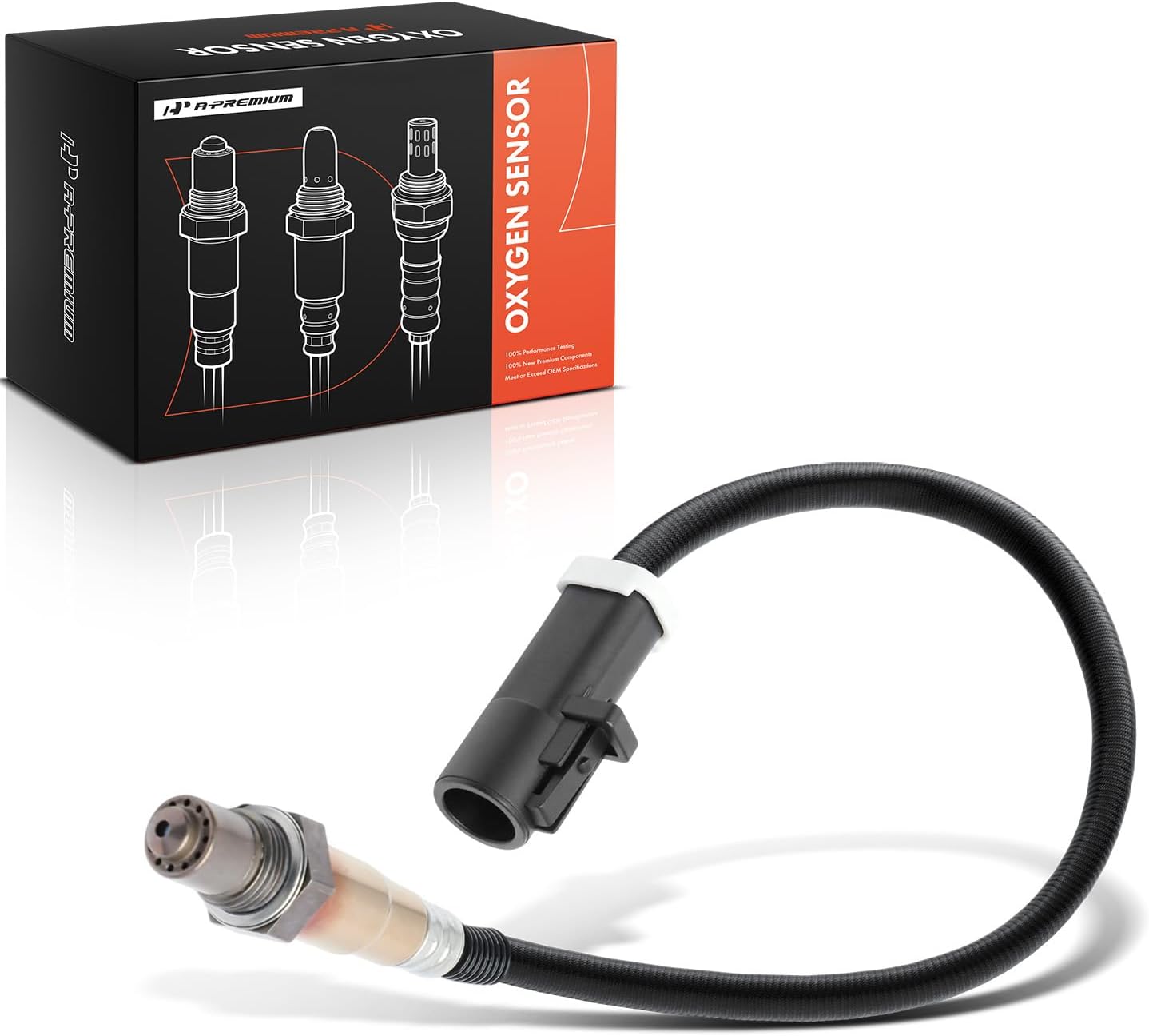 A-Premium O2 Oxygen Sensor Compatible with Ford F-150 2004-2008, Explorer Sport Trac 2004-2005, Expedition Ranger & Lincoln Navigator & Mazda B3000 & Mercury, Replace# XL3F9F472AA1, XL3F9F472BA