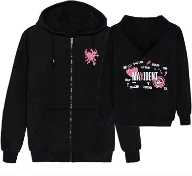 YJYP Zip Up Hoodie Felix Hyunjin Bangchan Han Zipper Jacket