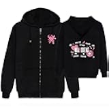 Zip Up Hoodie Felix Hyunjin Bangchan Han Zipper Jacket