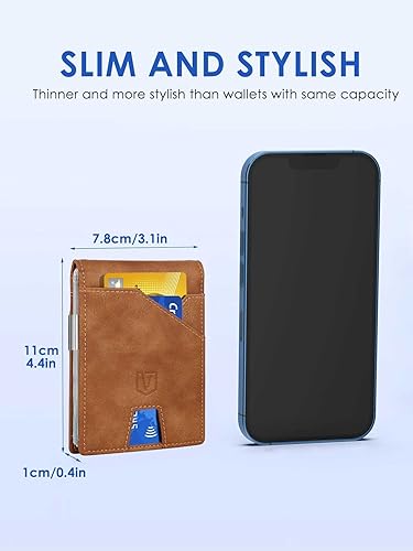 Miniatura 4 de Cartera delgada para hombres, regalos de calcetines de Navidad, regalos para hombres y él, regalos de elefante blanco para adultos, marido, novio,