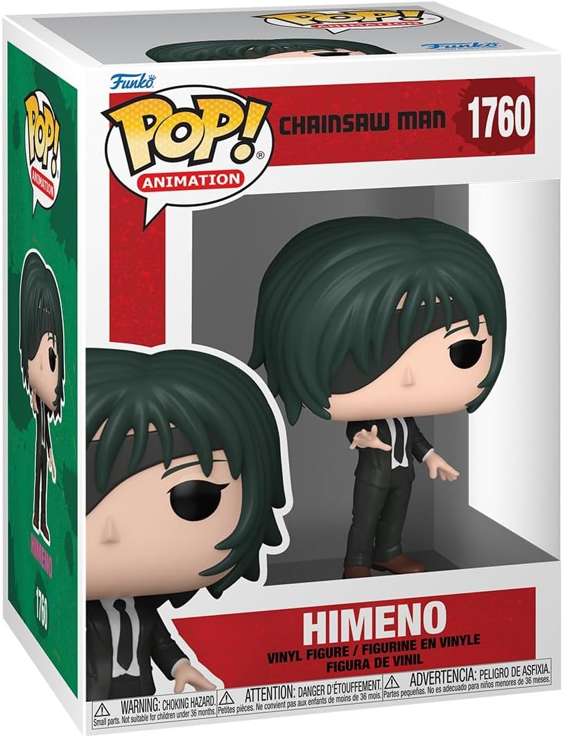 Funko Pop! Animation: CSM - Himeno - Chainsaw Man - Vinyl Collectible Figure - Gift Idea - Official Merchandise - Toy for Children and Adults - Anime Fans - Model Figure for Collectors and Display