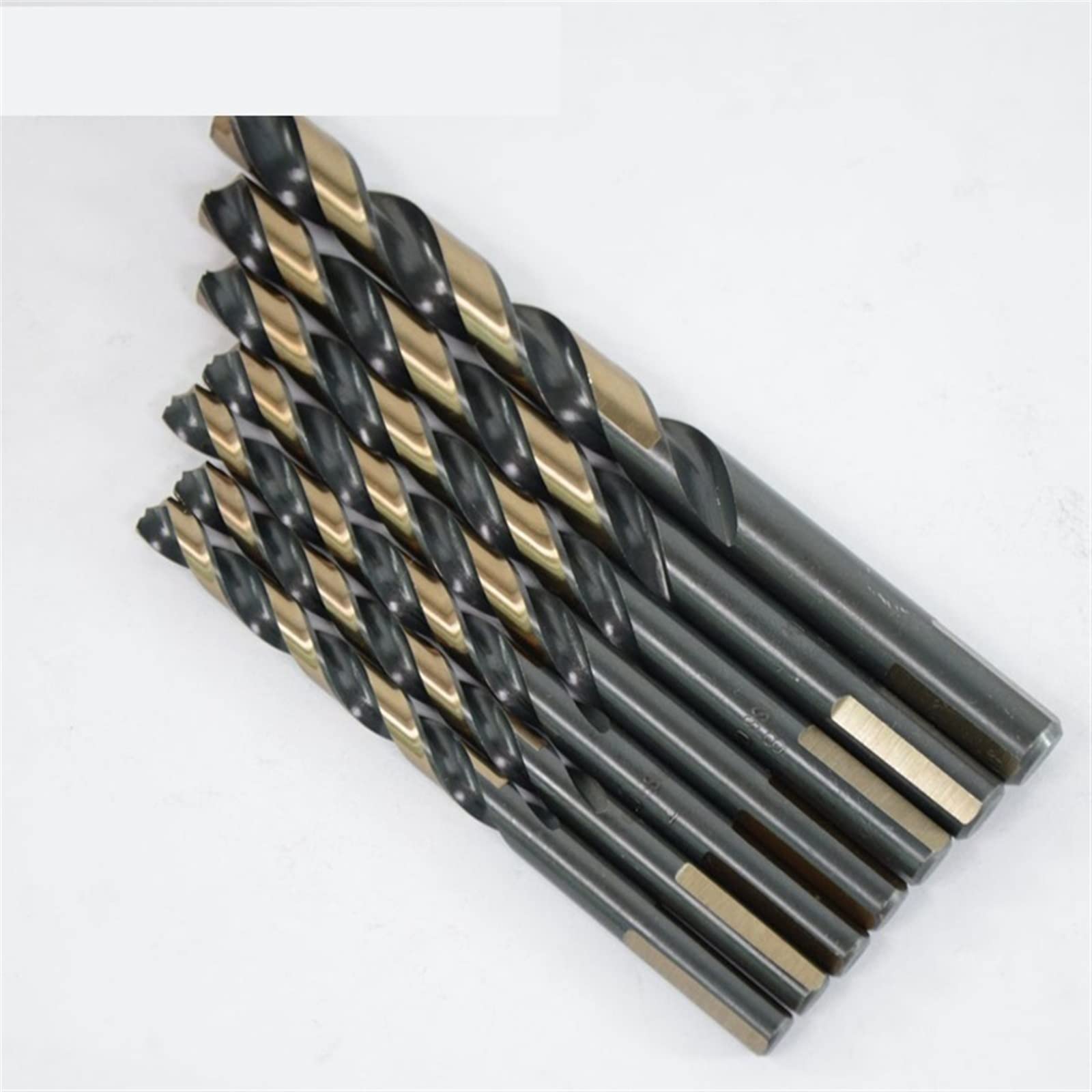 10PCS 1mm-13mm M35 Cobalt Drill Bits HSS Twist 3-Flat Shank Pilot Point Drill Bit(1/1.5/2/2.5/3/4/5/6/7/8/9/10/11/12/13mm) (Size : 8.5mm 10pc)