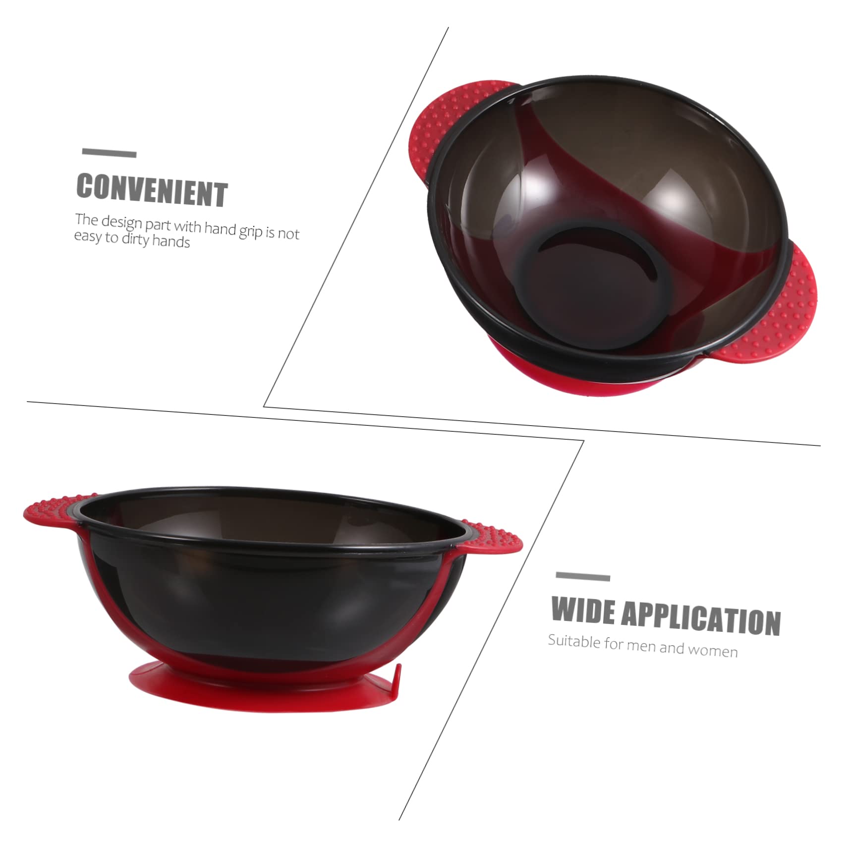 FRCOLOR 3er-sets Haartönungsbecher Färbeschale Bequemer Griff Mini Wiederverwendbar Für Den Einsatz Im Salon Zu Hause Leicht Zu Reinigen 3 Stück X 3
