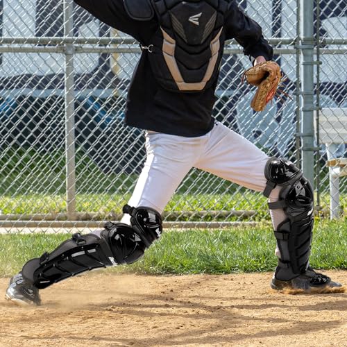 image for Beutyal Baseball Softball Catcher Leg Guards Shin Guards Adult 15 Inch