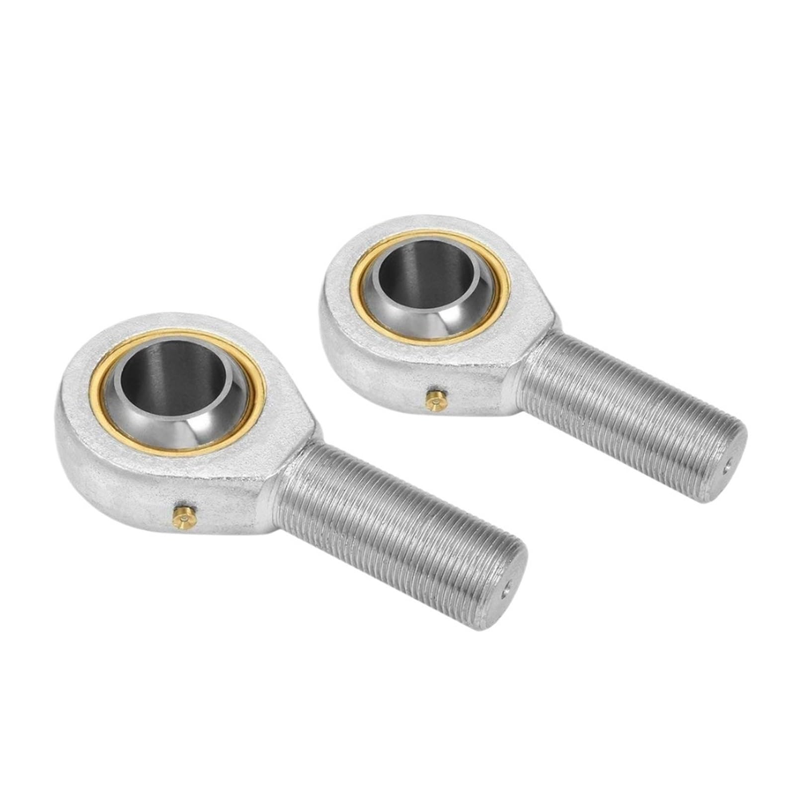 Lyofeon 4PCS POS8 8mm Bore Diameier Rod End Bearing M8x1.25 Thread Ball Joint Rod End(Left Thread)