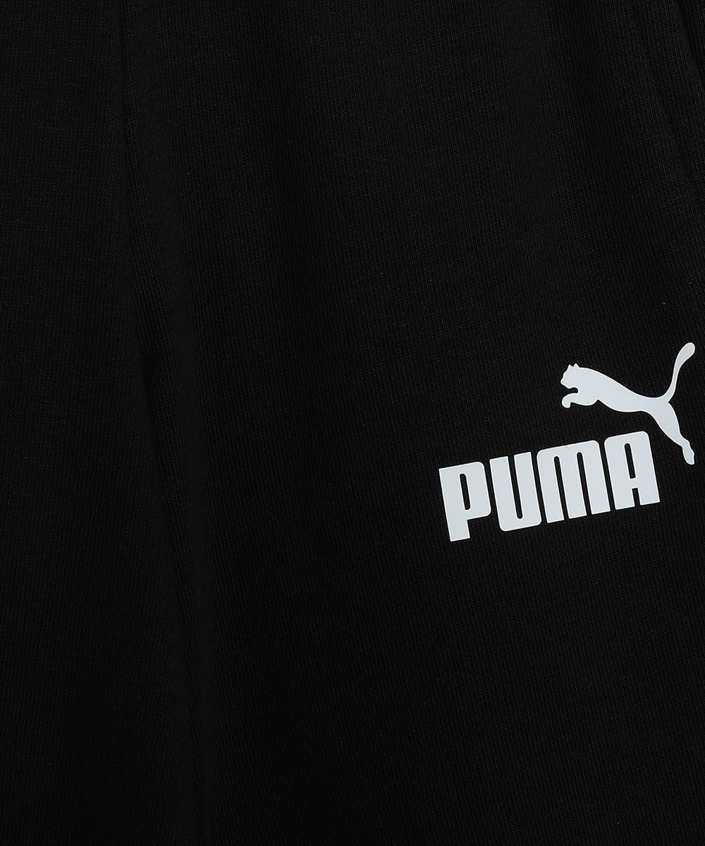Puma Chłopcy 586974 ESS Logo Pants Spodnie Dresowe, Puma Black, 152