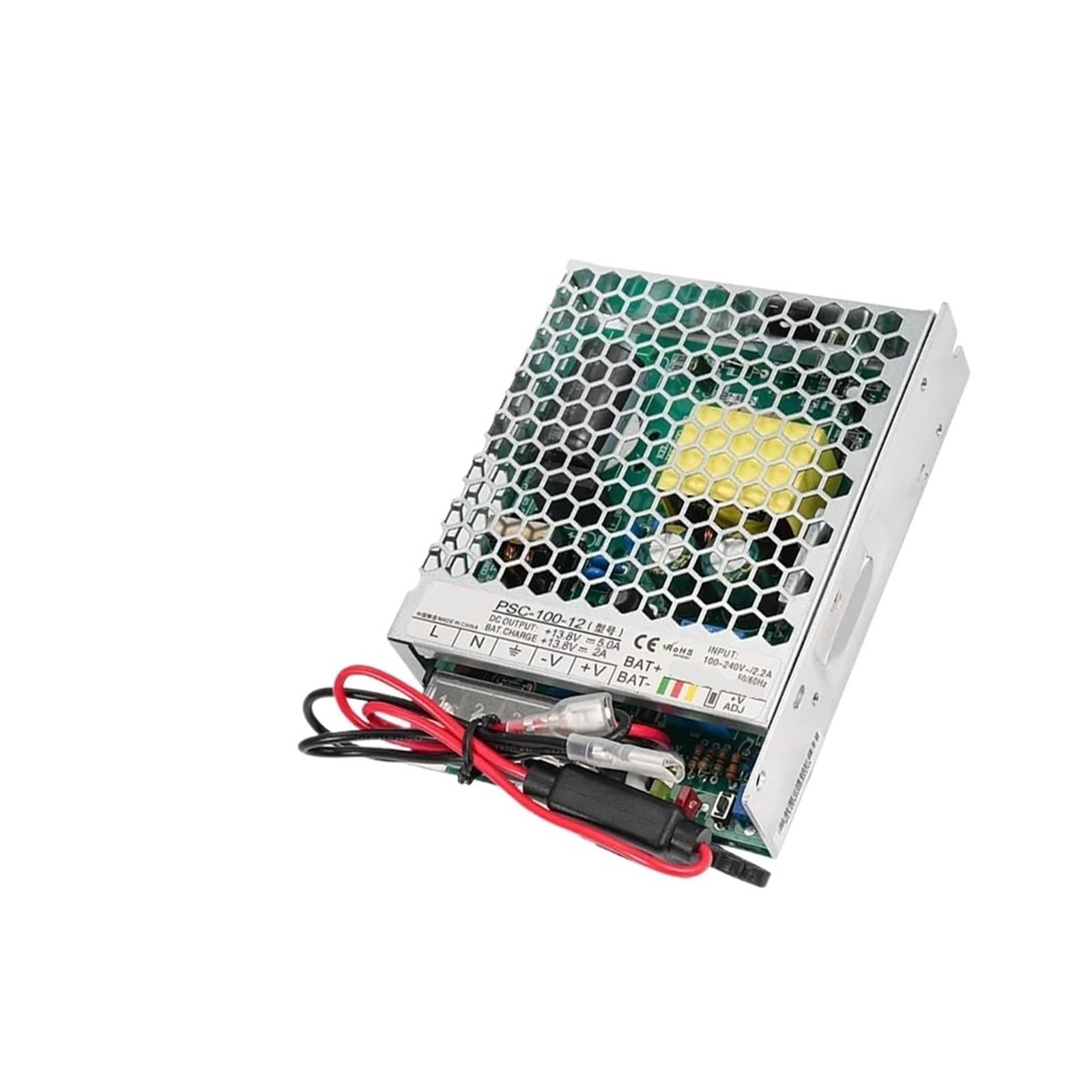 HYUJNAFZR 100W Charger Switching Power Supply 12V 24V AC to DC 13.8V 2A 27.6V 1A Uninterruptible Power PSC-100-12 PSC-100-24(24V-100W)
