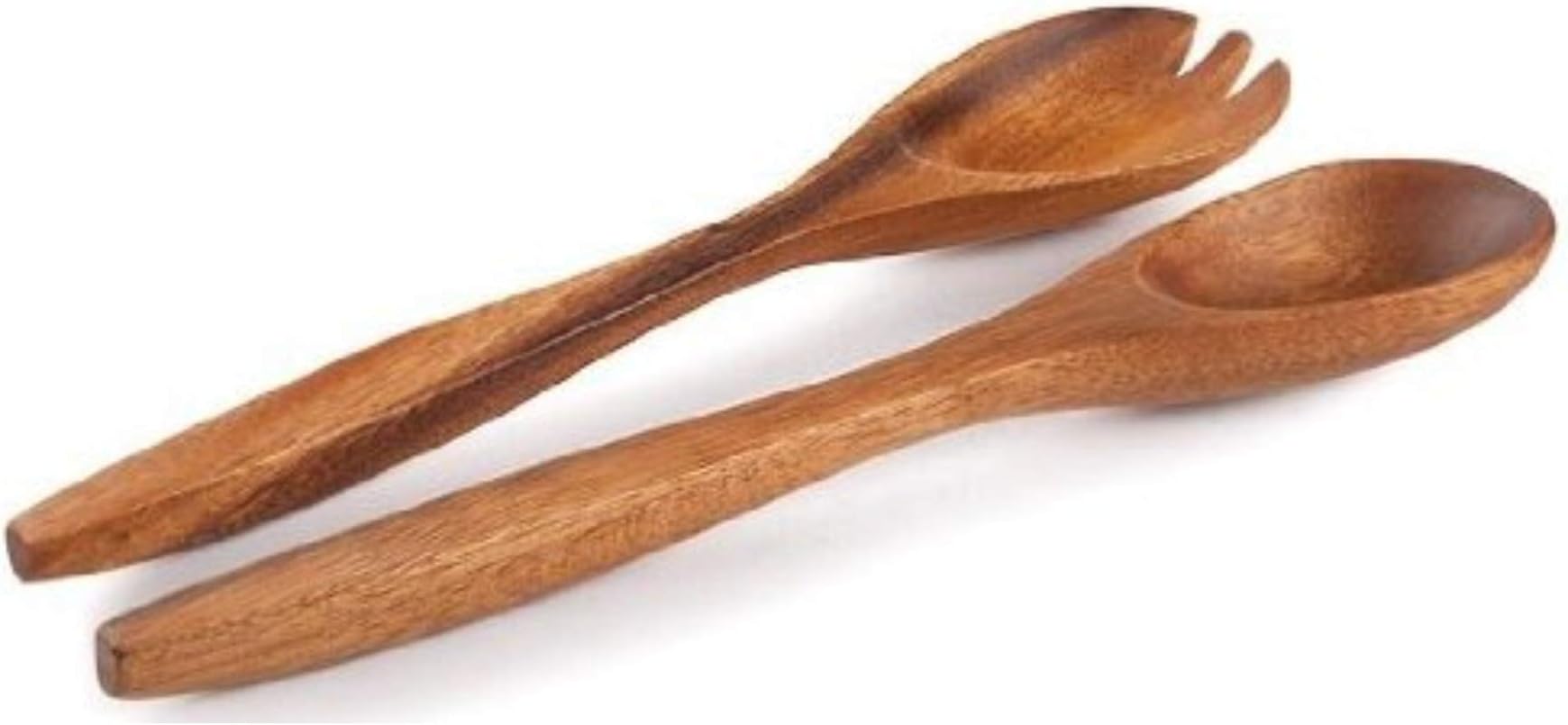 Acacia Wood Salad Server 10 inch Set