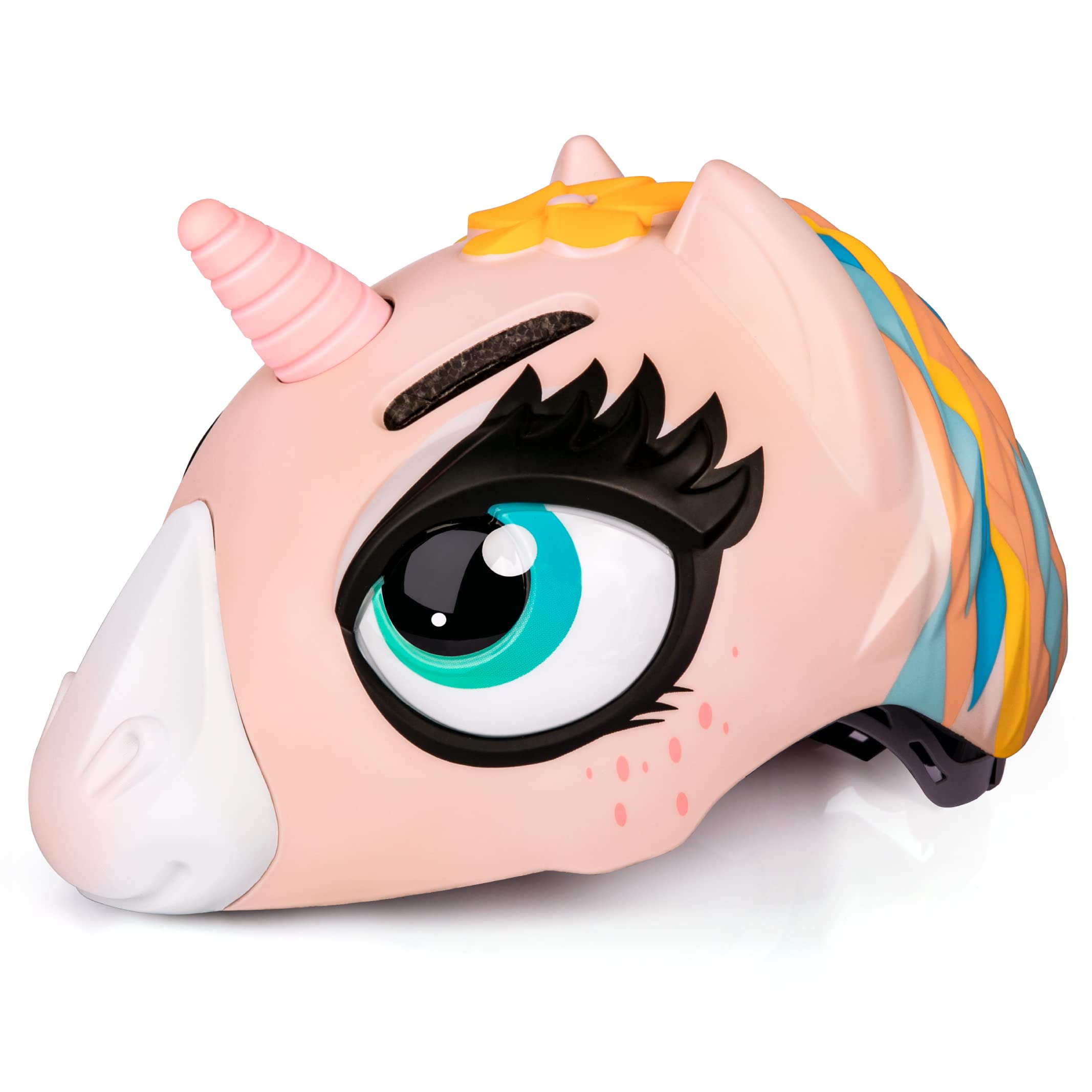 ANIMILES Kids Helmet, 3D Unicorn & 3D Shark Bike Helmet for Girl Boy, Safety Children's Helmet for 3-8 Years Multi-Sport Bicycle Helmet for Skateboard Skating Scooter