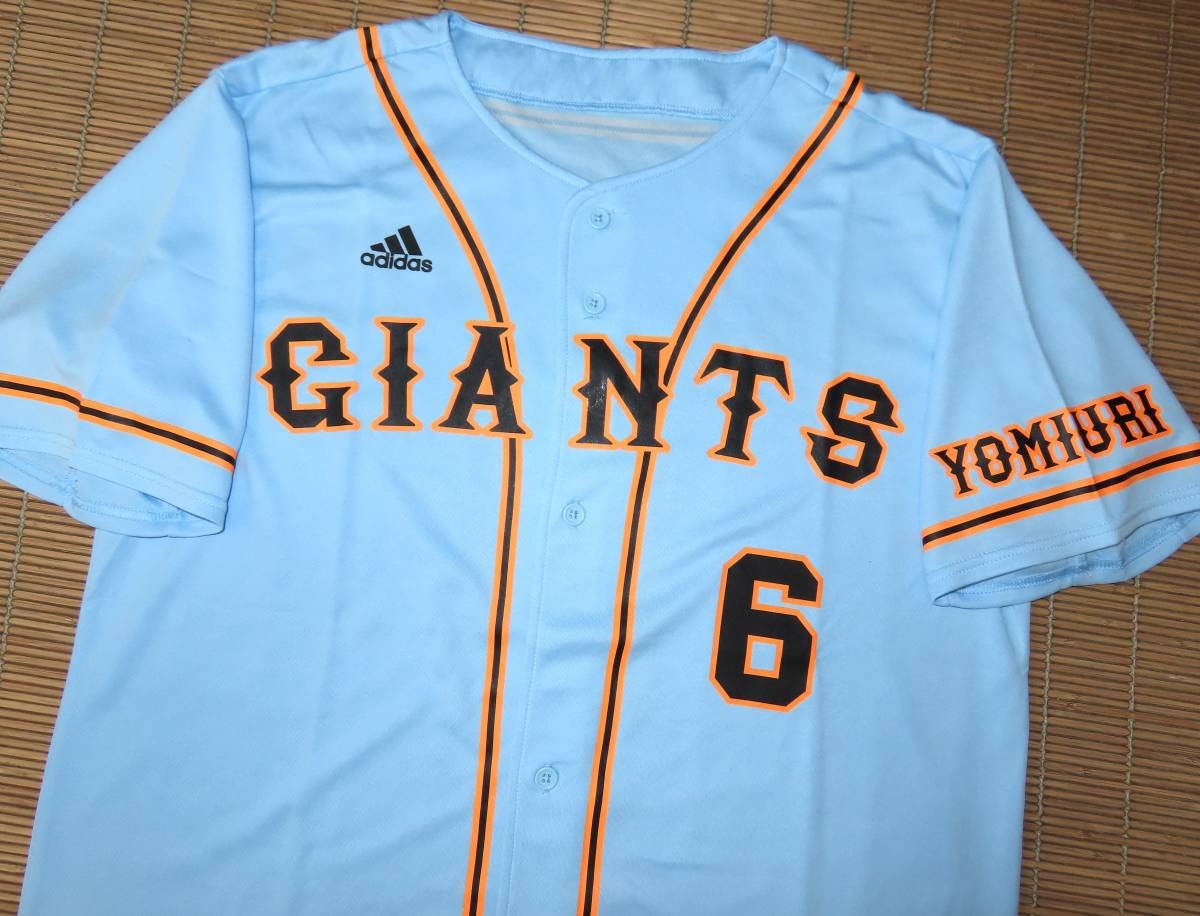日本製 アディダス 読売ジャイアンツ #6 坂本勇人 橙魂 ユニフォーム M 