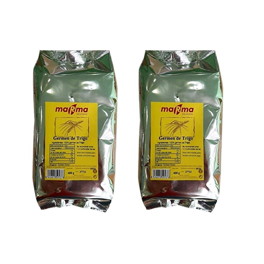 Bionsan Marma Germen de Trigo Natural | 2 Bolsas de 400gr | Total 800gr