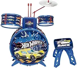 Hot Wheels Bateria Infantil Radical, Multicor