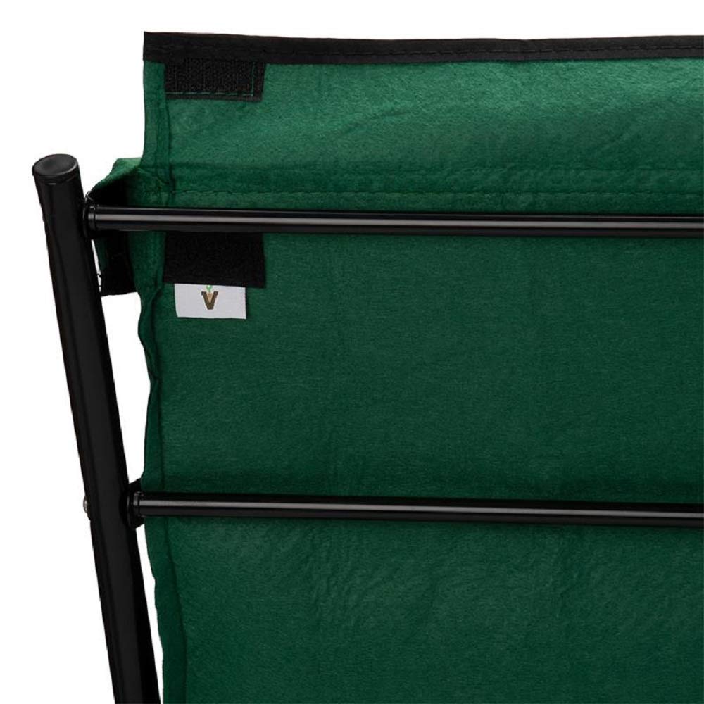 VegTrug Hochbeet Poppy Go - kompakt & mobil - Grün - 65 x 40 x 79 cm