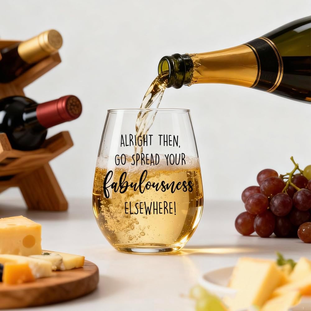 Retirement Gifts for Women 2026 - Retirement Wine Glass Funny Birthday Gifts for Retired Friends Teacher Coworkers Boss Nurses Friends, Coworkers Farewell Leaving Going Away Gift - Image 2