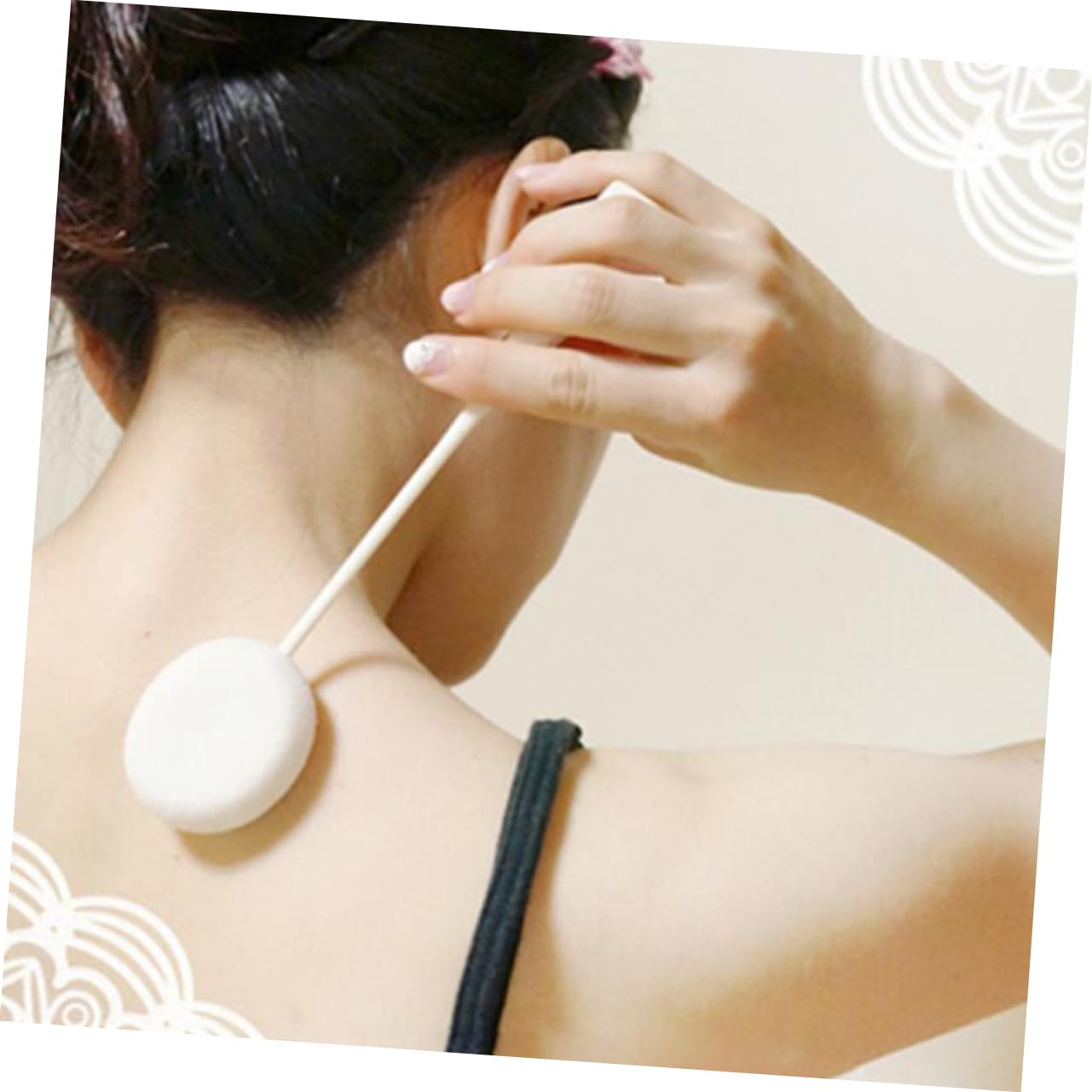 OATIPHO Professional Pva Toner Puff Beauty Patting Sponge for Comfortable Handle for Easy Use Enhances Absorption of Essence and Toner for Daily Skincare Routine