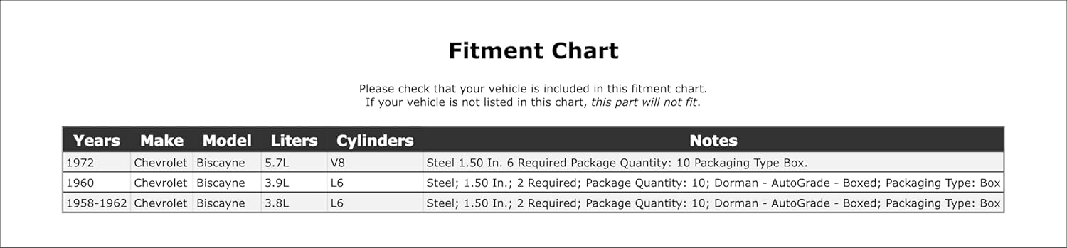 Engine Rocker Arm Shaft End Plug Compatible With Chevrolet Biscayne 1972 1962 1961 1960 1959 1958 P-1490829