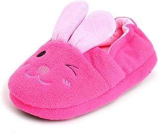 TSAITINTIN Toddler Girls Bunny House Slipper Rose