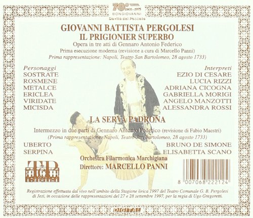 IL PRIGIONIER SUPERBO/LA