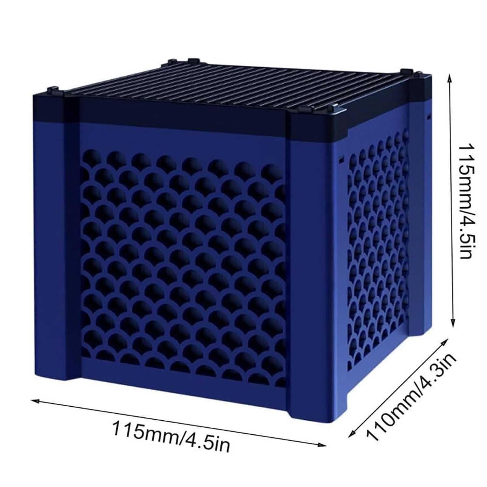 Filtre pour Abreuvoir Pure Cube, Purecube 2.0 - pour Le Nettoyage de Vos abreuvoirs, Cube purificateur d'eau écologique pour Aquarium, Filtre à Charbon Actif pour Le Nettoyage des abreuvoirs (2)