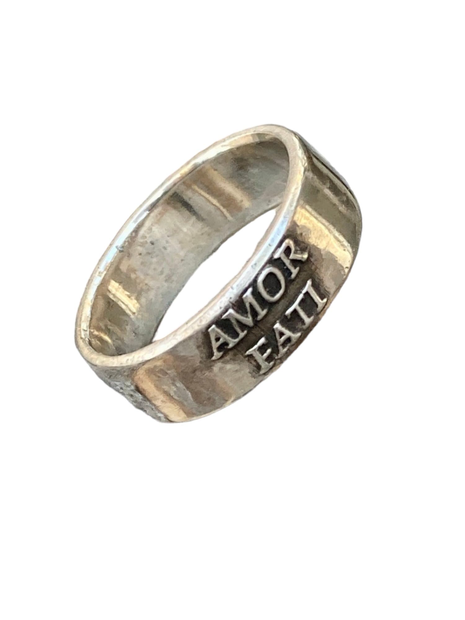 Amor Fati Ring Sterling Silver Ring Love of Fate Jewelry Womens Rings Mens Rings Engagement Ring Jewelry Halloween Gothic Amor Jewelry (11)