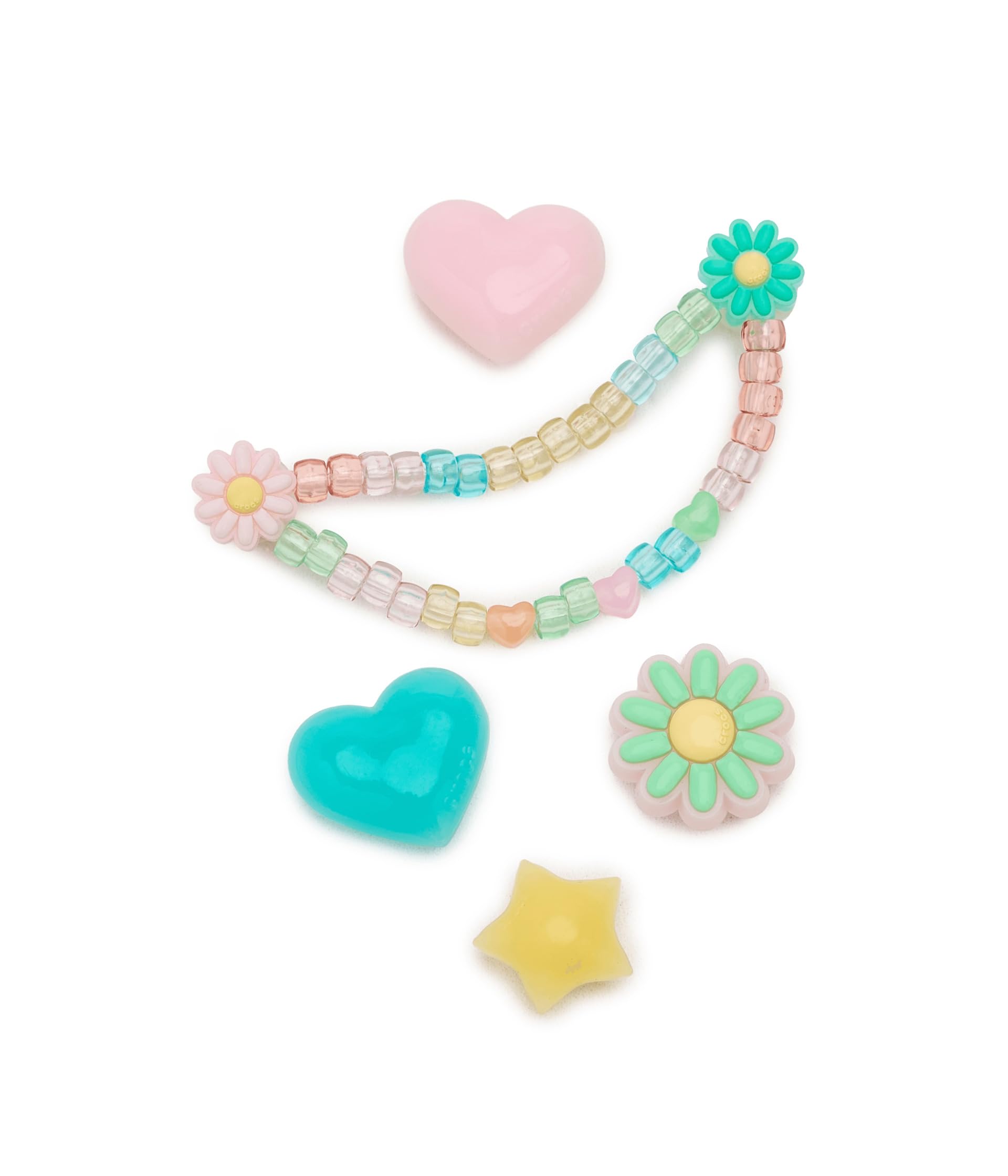 Crocs Unisex Jibbitz Charms, Festival Girls 5 Pack