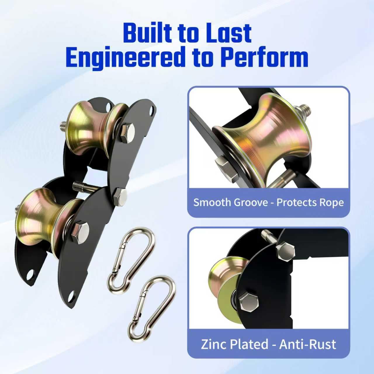 Lifting Pulley System - 1000 lb Capacity -5
