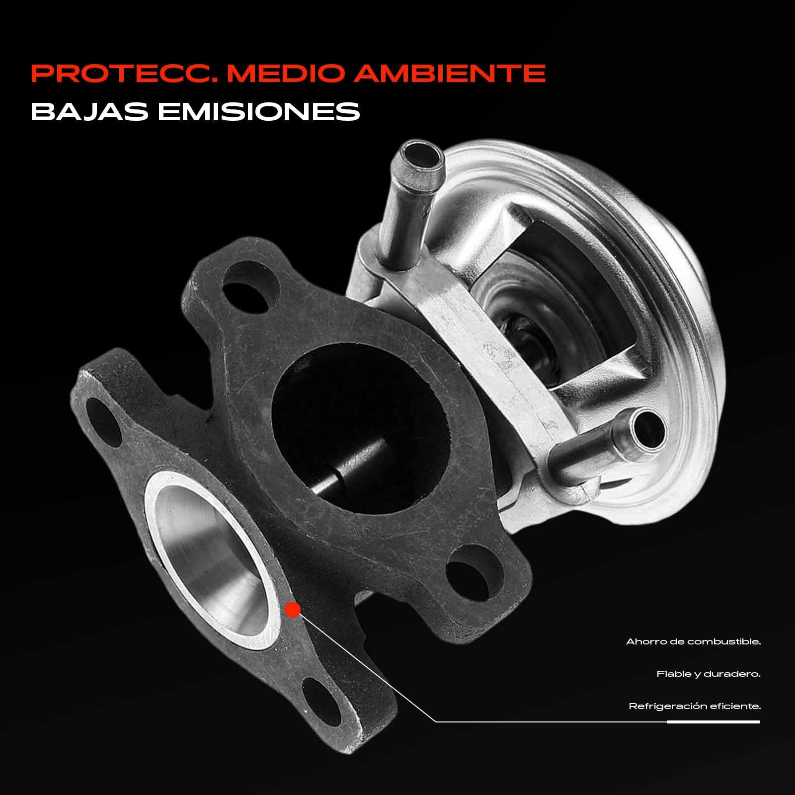 Frankberg Válvula EGR neumática 504150396 | Compatible con: Ducato Van 250, Plataforma/chasis de transporte diario IV, Caja de suero intravenoso diario