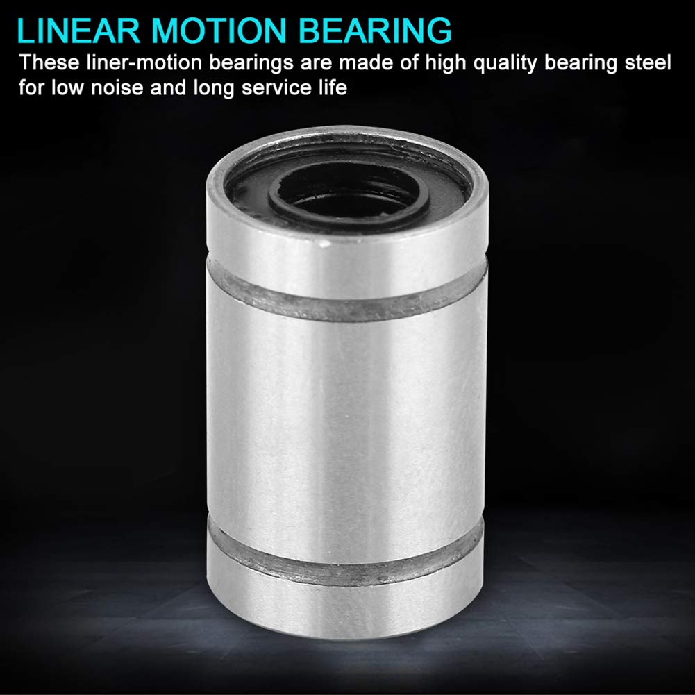 QUARKZMAN LM5UU Linear-Kugellager 6 Stück - 5mm Bo Produktbild-Vorschau 5