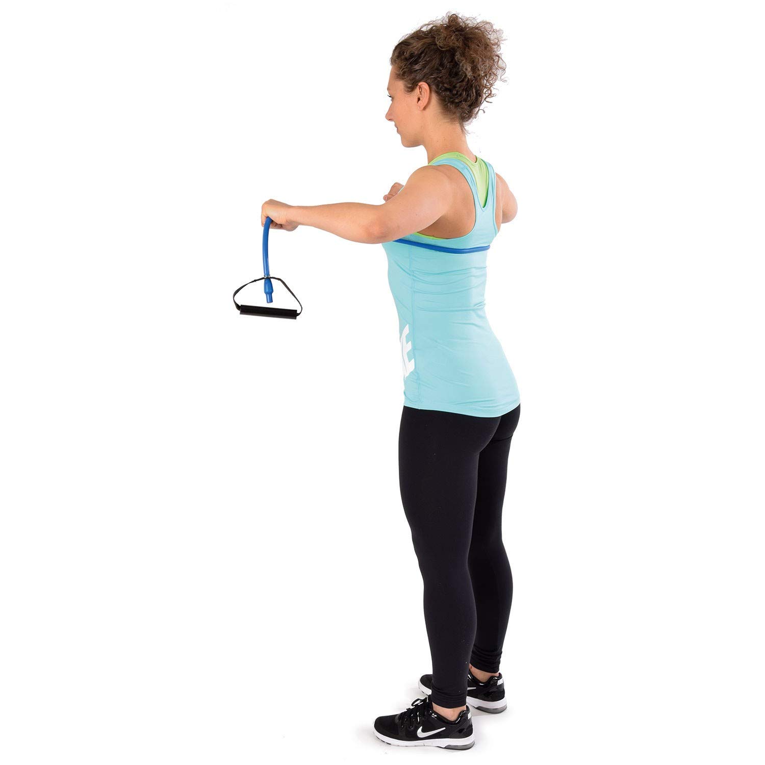 10er Paket Dittmann Body Tube blau Expander Gymnastikband Trainingsband Fitness