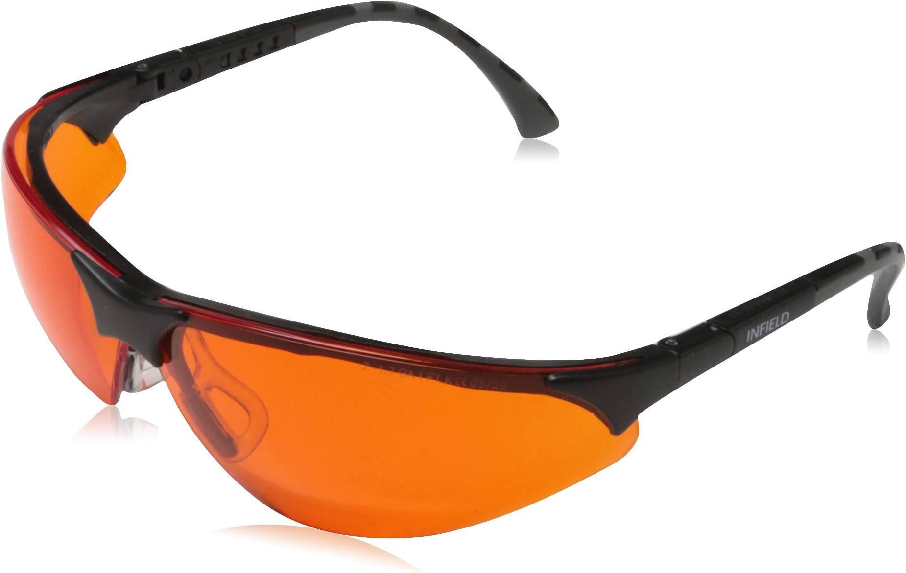 Infield Terminator 9380 420 Blue Light and UV Protective Glasses UV 400 Black Orange One Size