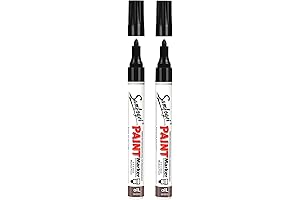 BLACK Oil Based Paint Pens Set of 2