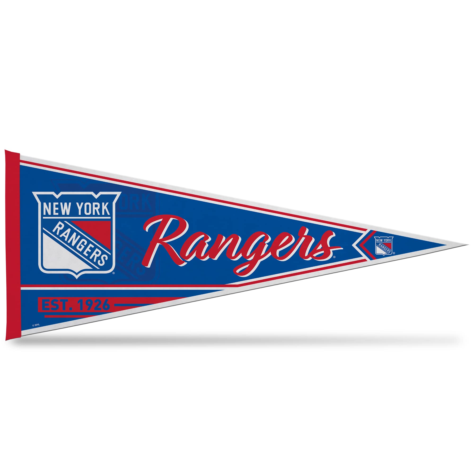 Rico Industries NHL Hockey 12" x 30" Felt Wall Décor Pennant - Great for Home/Bed Room/Man Cave Décor