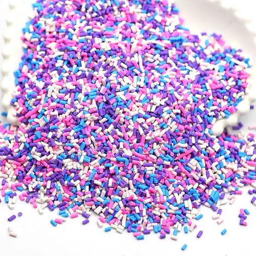 Wiredock 100g Resin Flatbacks Slime Accessories Clay Sprinkles Decoration for Slime Charms Filler DIY Slime Supplies Fake Candy Chocolate Cake Dessert Mud Particle Scrapbook Phone Case Sli-04