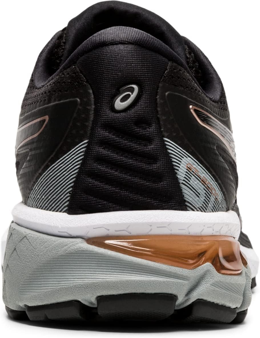 ASICS Women's GT-2000 8 Running Shoes 11.5 Black/Rose Gold