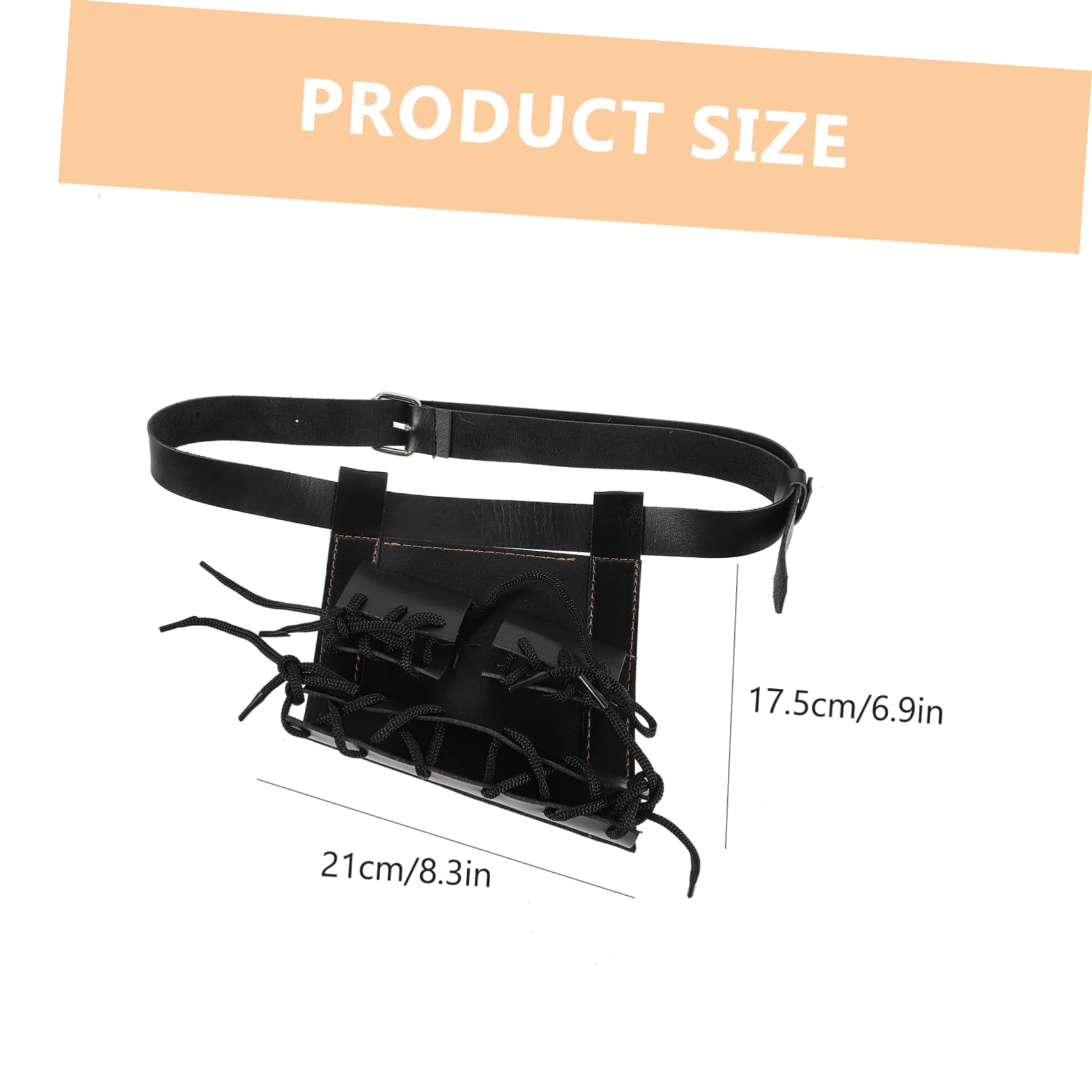 Alipis Leather Sword Carrier Belt Holder Japanese Sword Belt for Cosplay Martial Multi Functional Leather Strap for Easy Carrying