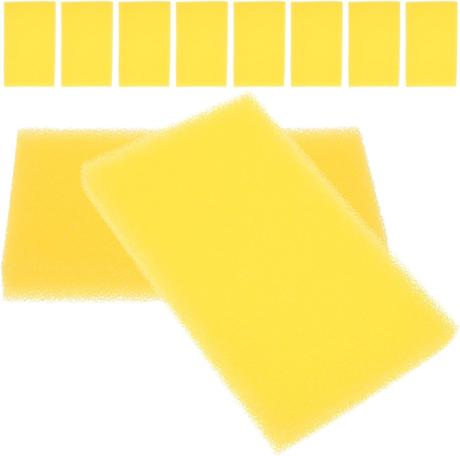 10 Pack Fine Hole Sponge Pads for Fish Tank Water Filter