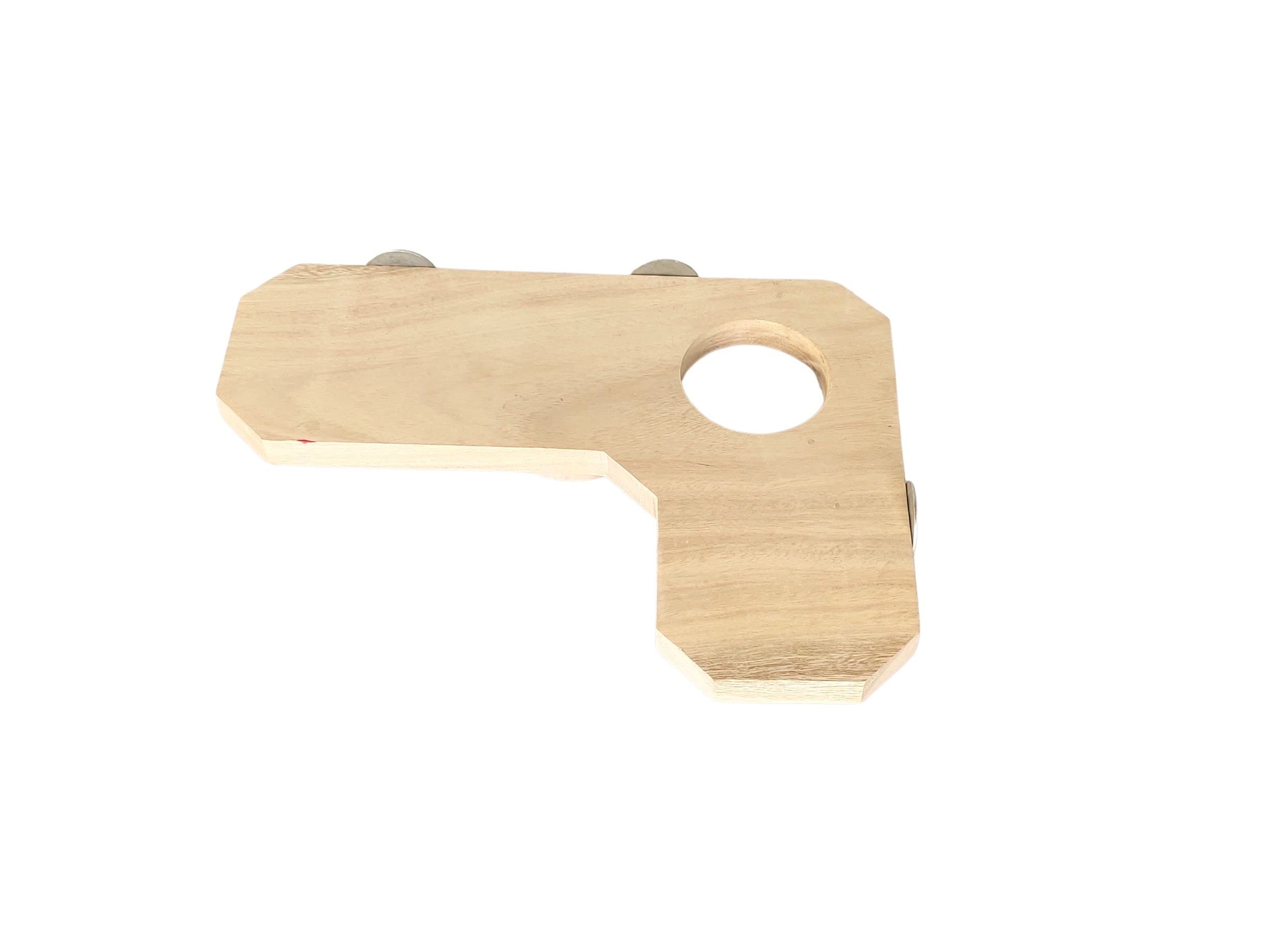 KSK L-Shaped Wooden Platform Natural Standing Platform Round Standing Board Toy for Birds, Hamsters, Mice, Rabbit, Guinea Pig Chinchilla Gerbil Squirrel