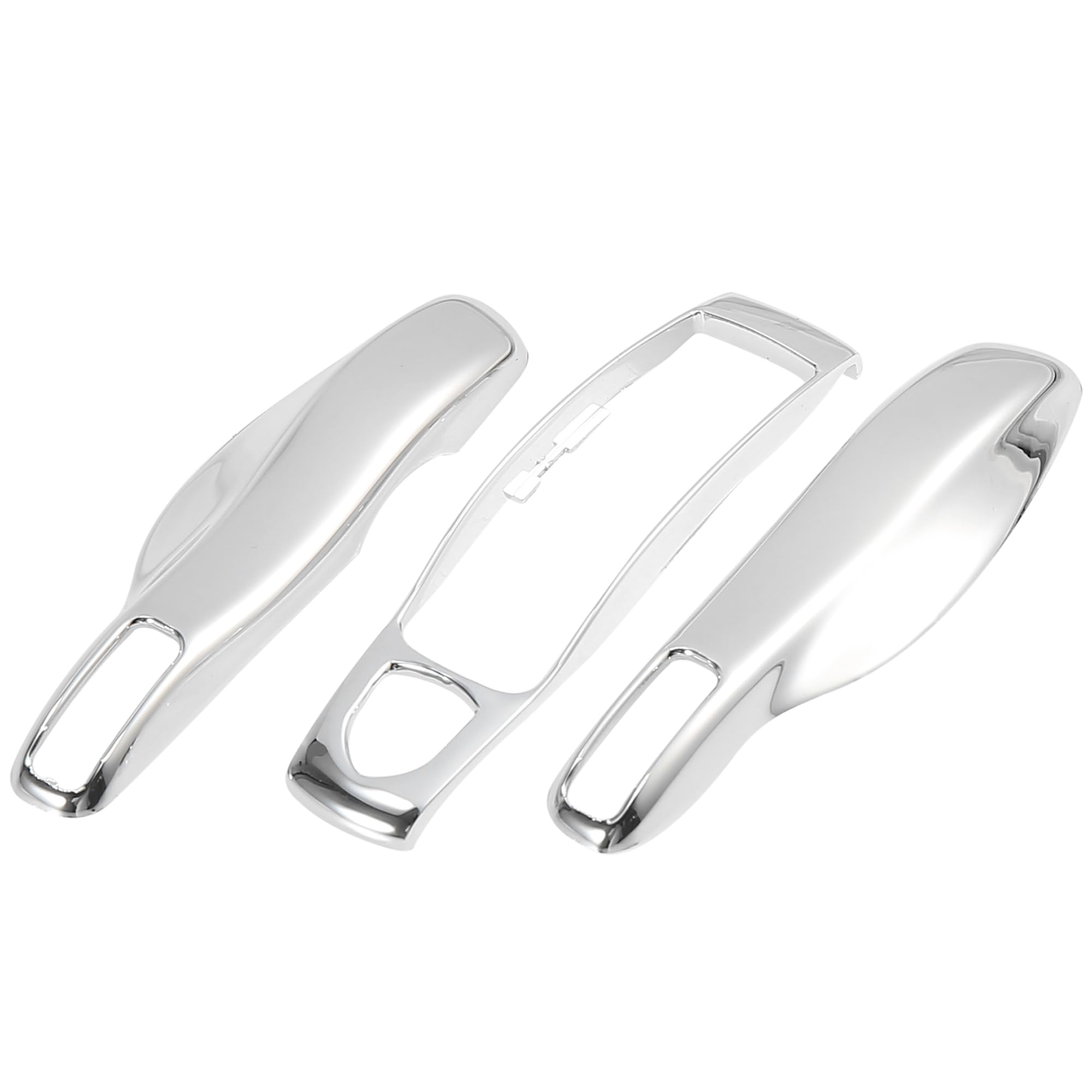 Couverture de clé Porsche argent étui protection télécommande Macan Cayenne