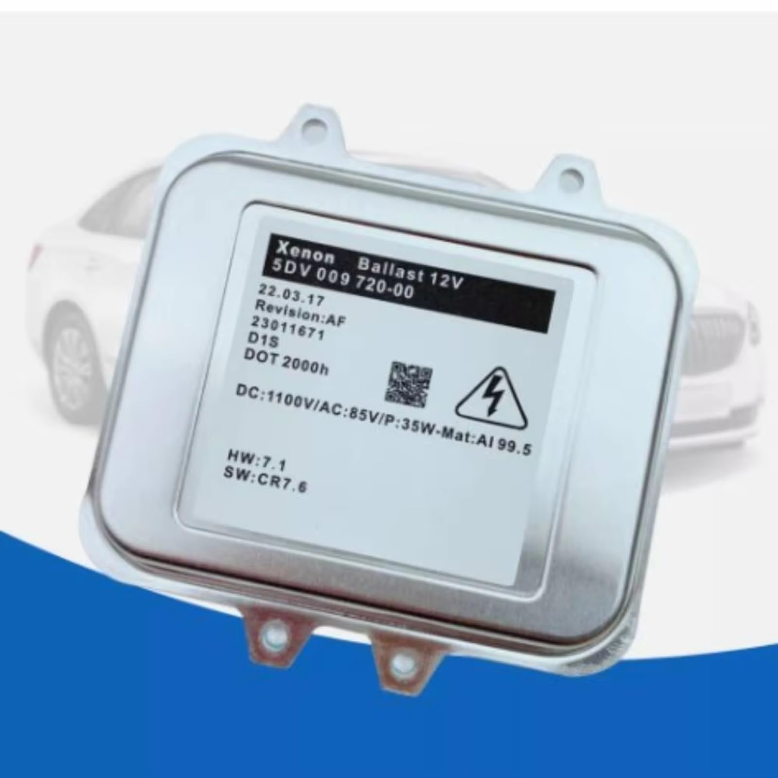 Auto Reattore Compatibile Con Skoda Per Octavia Per 3 2009-2013 Auto 12V 35W Xenon H-ID Unità Di Controllo Fari D1S Lampadina 5DV009720001 Ricambi Auto